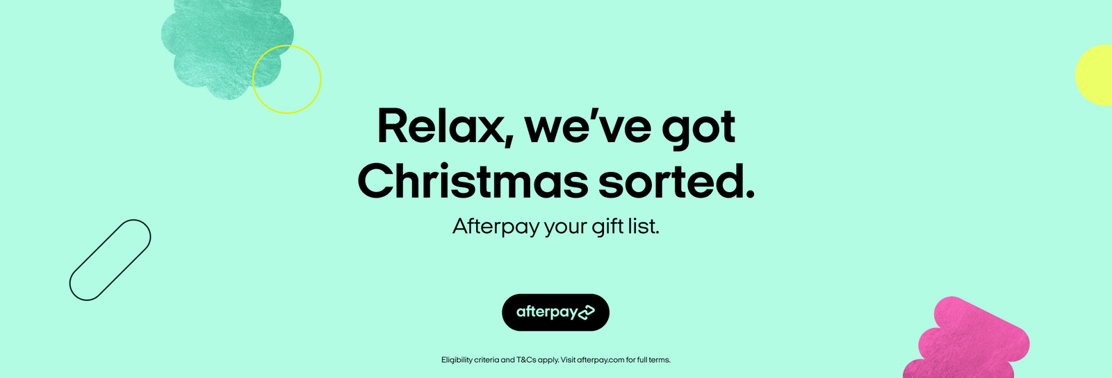 Afterpay Christmas Gifts