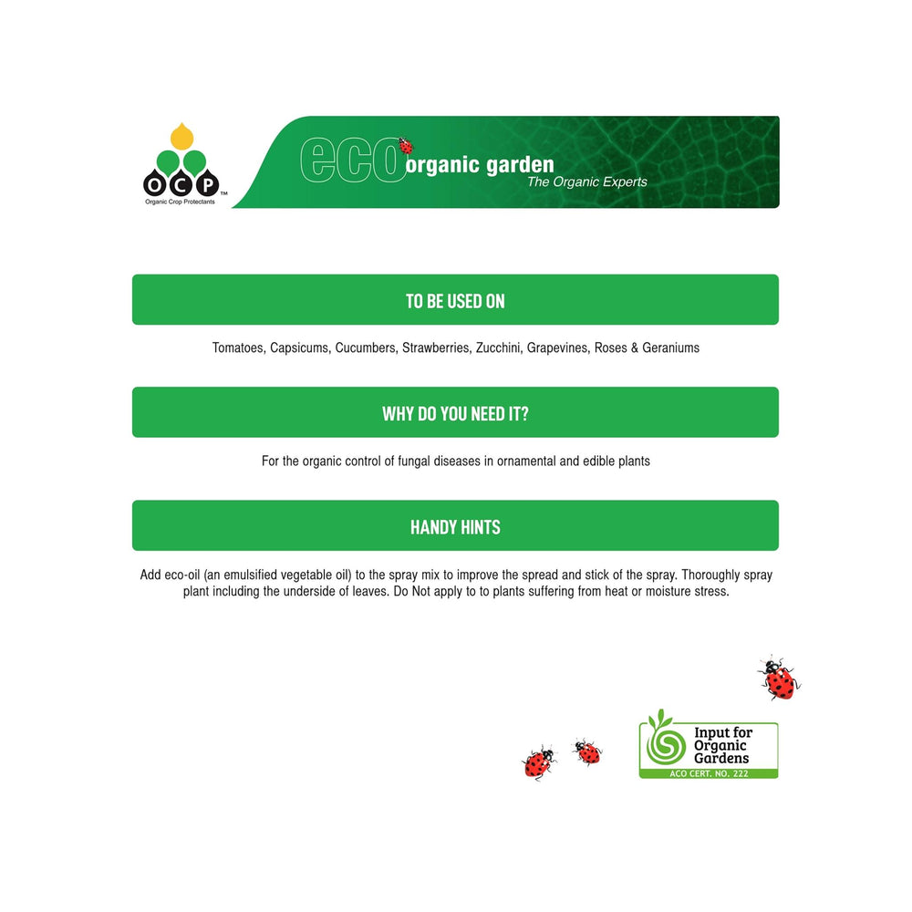 Eco-Organic Eco-Fungicide Concentrate 500g - Info